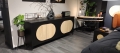Toaletka konsola do sypialni Ovalo we włoskim stylu na metalowych nogach New Elegance w Świat Sypialni Piaseczno