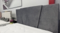 Łóżko VALENTINO tapicerowane / ramowe (z pojemnikiem lub bez pojemnika) - Bed Design w Świat Sypialni Piaseczno