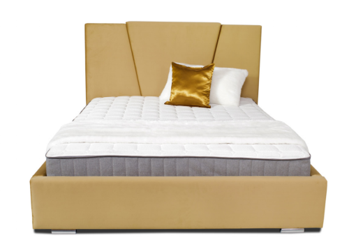 Łóżko VALENTINO tapicerowane / ramowe (z pojemnikiem lub bez pojemnika) - Bed Design w Świat Sypialni Piaseczno