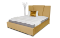 Łóżko VALENTINO tapicerowane / ramowe (z pojemnikiem lub bez pojemnika) - Bed Design w Świat Sypialni Piaseczno