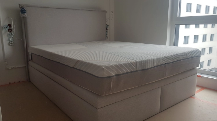 Łóżko kontynentalne z pojemnikiem Paolo Bed Design tkanina fargotex Spello 01..jpg w Świat Sypialni Piaseczno
