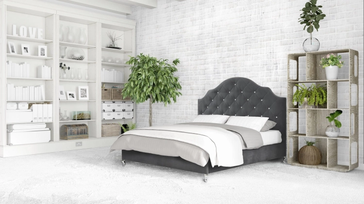 Łóżko tapicerowane LA DONNA - Italcomfort w Świat Sypialni Piaseczno