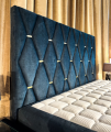 Łóżko Premium 70, ze złotymi wstawkami -New Elegance 160X200, 180X200, 200/200 Świat Sypialni Piaseczno Puławska 48 /Warszawa