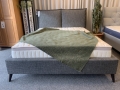 Łóżko tapicerowane PILLOWS, New Design, 2-poduszki na zagłówku (wezgłowiu),  Świat Sypialni Piaseczno / Warszawa 160/200 180/200, 140/200, obicie Fargotex Neon, bardzo wygodne