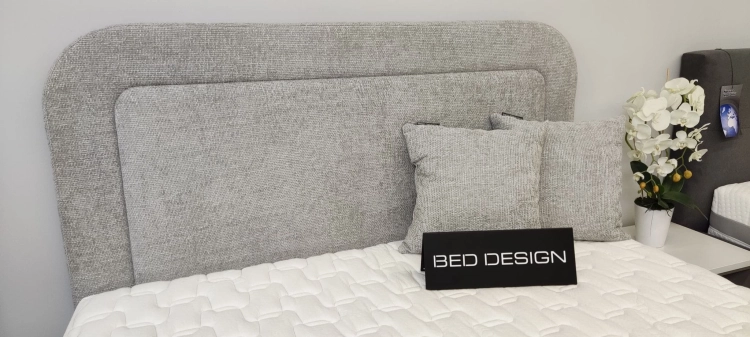 Łóżko GULIO Kontynentalne (z pojemnikiem lub bez pojemnika) - Bed Design  w salonie Świat Sypialni Piaseczno