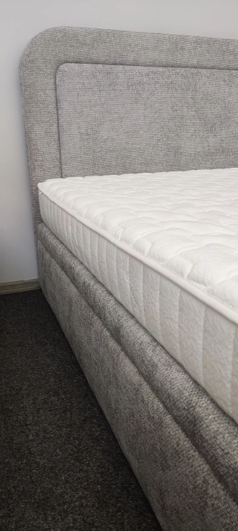 Łóżko GULIO Kontynentalne (z pojemnikiem lub bez pojemnika) - Bed Design  w salonie Świat Sypialni Piaseczno