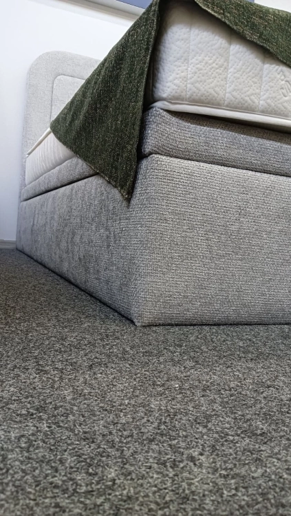 Łóżko GULIO Kontynentalne (z pojemnikiem lub bez pojemnika) - Bed Design, Świat Sypialni Piaseczno