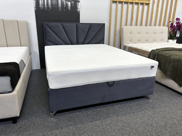 Łóżko KONTYNENTALNE GENOVA BEZRAMOWE - Italcomfort w Świat Sypialni Piaseczno Puławska 48