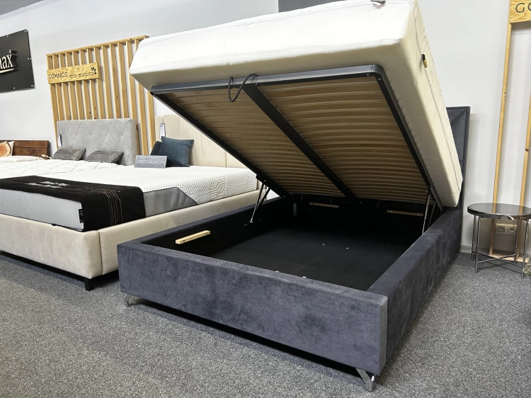 Łóżko KONTYNENTALNE GENOVA BEZRAMOWE - Italcomfort w Świat Sypialni Piaseczno Puławska 48