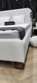 Łóżko z zaokrąglonymi rogami CLETO Light (z pojemnikiem lub bez pojemnika) - Bed Design w Świat Sypialni Piaseczno