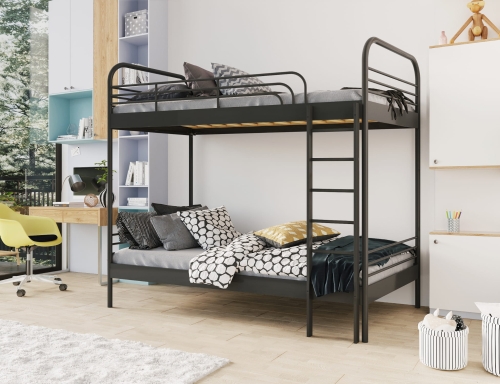 Łóżko piętrowe metalowe BARTEK - Siwińscy 
