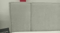 Łóżko kontynentalne CRISTIANO Easy Kontynent z pojemnikiem na pościel - Bed Design, obicie TopTextil Hevia 207.16 kolor szary, w Świat Sypialni Piaseczno
