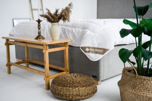 Kołdra naturalna z wełny owczej Merino, całoroczna - HILDING