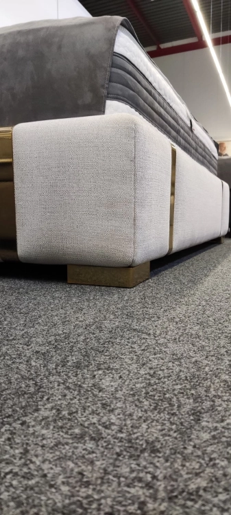 Łóżko tapicerowane Oro New Elegance w Świat Sypialni Piaseczno, łóżko z pojemnikiem i stelażem