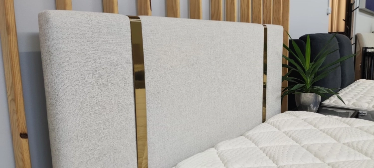 Łóżko tapicerowane Oro New Elegance w Świat Sypialni Piaseczno, łóżko z pojemnikiem i stelażem