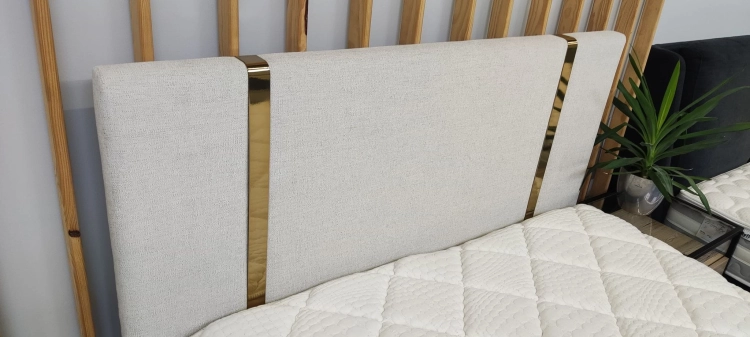 Łóżko tapicerowane Oro New Elegance w Świat Sypialni Piaseczno, łóżko z pojemnikiem i stelażem