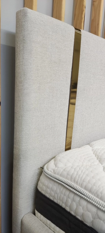 Łóżko tapicerowane Oro New Elegance w Świat Sypialni Piaseczno, łóżko z pojemnikiem i stelażem