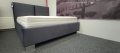 Łóżko tapicerowane ramowe, z pojemnikiem Quaddro Duo - New Design w Świat Sypialni Piaseczno