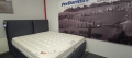 Łóżko tapicerowane ramowe, z pojemnikiem Quaddro Duo - New Design w Świat Sypialni Piaseczno