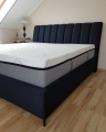 Łóżko Maya New Elegance 200x200 z materacem Aida Premium,