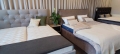 Łóżko SIMONE ONE tapicerowane / ramowe (z pojemnikiem lub bez pojemnika) - Bed Design w Świat Sypialni Piaseczno ulica Puławska 48