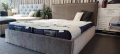 Łóżko SIMONE ONE tapicerowane / ramowe (z pojemnikiem lub bez pojemnika) - Bed Design w Świat Sypialni Piaseczno ulica Puławska 48