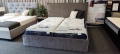 Łóżko SIMONE ONE tapicerowane / ramowe (z pojemnikiem lub bez pojemnika) - Bed Design w Świat Sypialni Piaseczno ulica Puławska 48