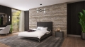 Łóżko ALBINO tapicerowane light (z pojemnikiem lub bez pojemnika) - Bed Design w Świat Sypialni Piaseczno ulica Puławska 48