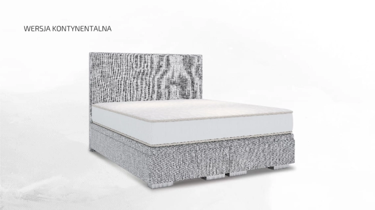 Łóżko ALBINO kontynentalne (z pojemnikiem lub bez pojemnika) - Bed Design w Świat Sypialni Piaseczno ulica Puławska 48