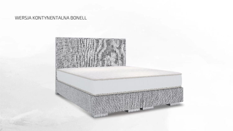 Łóżko ALBINO kontynentalne (z pojemnikiem lub bez pojemnika) - Bed Design w Świat Sypialni Piaseczno ulica Puławska 48