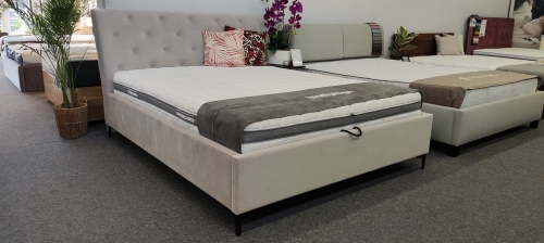 Łóżko tapicerowane COMFORT KSAVIER - Italcomfort w Świat Sypialni Piaseczno ulica Puławska 48