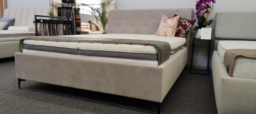 Łóżko tapicerowane COMFORT KSAVIER - Italcomfort w Świat Sypialni Piaseczno ulica Puławska 48