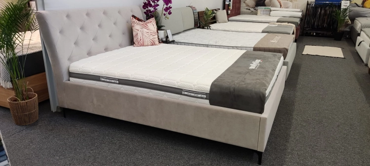 Łóżko tapicerowane COMFORT KSAVIER - Italcomfort w Świat Sypialni Piaseczno ulica Puławska 48