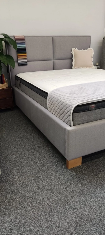 Łóżko tapicerowane DENVER - Italcomfort w Świat Sypialni Piaseczno ulica Puławska 48
