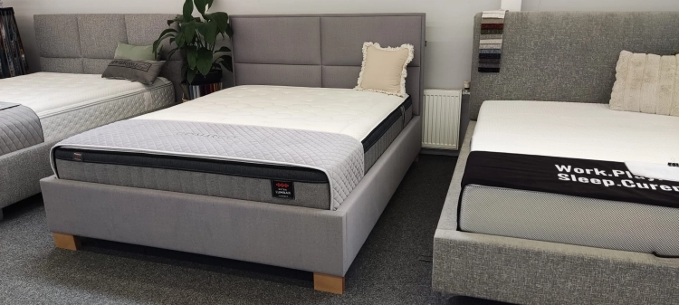 Łóżko tapicerowane DENVER - Italcomfort w Świat Sypialni Piaseczno ulica Puławska 48