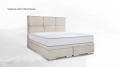 Łóżko Silvano kontynentalne (z pojemnikiem lub bez pojemnika) - Bed Design w Świat Sypialni Piaseczno ulica Puławska 48