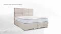 Łóżko Silvano kontynentalne (z pojemnikiem lub bez pojemnika) - Bed Design w Świat Sypialni Piaseczno ulica Puławska 48