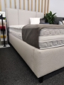 Łóżko kontynentalne CRISTIANO Easy Kontynent z pojemnikiem na pościel - Bed Design, w Świat Sypialni Piaseczno, materac piankowy, włoski Argento Therapy