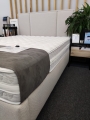 Łóżko kontynentalne CRISTIANO Easy Kontynent z pojemnikiem na pościel - Bed Design, w Świat Sypialni Piaseczno, materac piankowy, włoski Argento Therapy