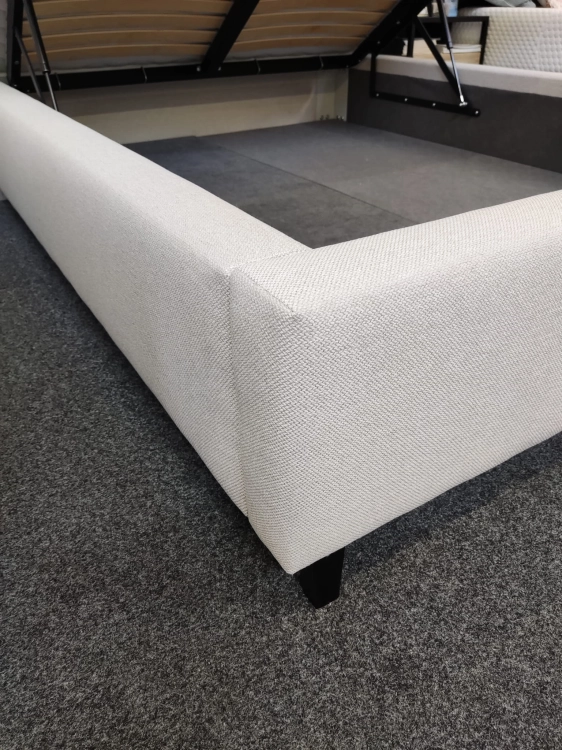 Łóżko kontynentalne CRISTIANO Easy Kontynent z pojemnikiem na pościel - Bed Design, w Świat Sypialni Piaseczno,