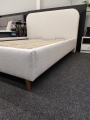 Łóżko z zaokrąglonymi rogami CLETO Light (z pojemnikiem lub bez pojemnika) - Bed Design w Świat Sypialni Piaseczno