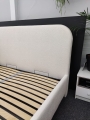 Łóżko z zaokrąglonymi rogami CLETO Light (z pojemnikiem lub bez pojemnika) - Bed Design w Świat Sypialni Piaseczno