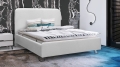 Łóżko z zaokrąglonymi rogami CLETO Light (z pojemnikiem lub bez pojemnika) - Bed Design w Świat Sypialni Piaseczno