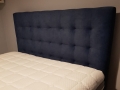 materac Novia z łóżkiem tapicerowanym w obiciu Fargotex Piano, łóżko Magic  Comforteo