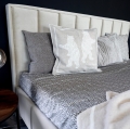 Łóżko OLIVIERO  tapicerowane / ramowe (z pojemnikiem lub bez pojemnika)  - Bed Design  - Zdjęcie 3