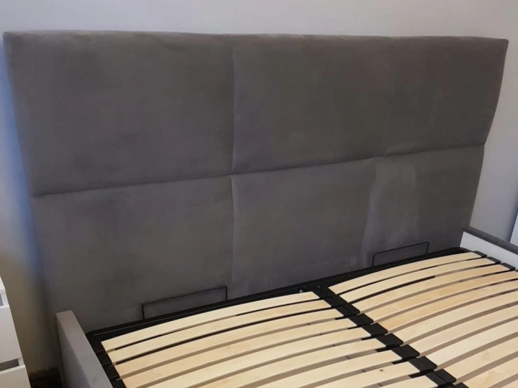 Łóżko Mini Maxi 3000 New Elegance, rozmiar 180/200 w obiciu Tierra 19, Fargotex, Świat Sypialni Piaseczno ulica Puławska 48