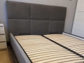 Łóżko Mini Maxi 3000 New Elegance, rozmiar 180/200 w obiciu Tierra 19, Fargotex, Świat Sypialni Piaseczno ulica Puławska 48