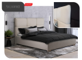 SILVANO łóżko tapicerowane light (z pojemnikiem lub bez pojemnika) - Bed Design  - Zdjęcie 2