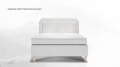 Łóżko kontynentalne GULIO Easy Kontynent z pojemnikiem na pościel - Bed Design Świat Sypialni PRO Piaseczno Puławska 48