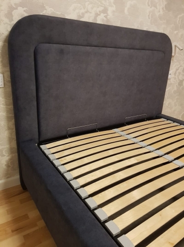 Łóżko kontynentalne GULIO Easy Kontynent z pojemnikiem na pościel - Bed Design Świat Sypialni PRO Piaseczno Puławska 48